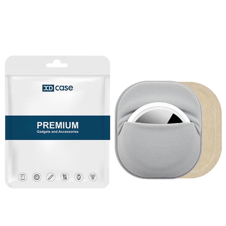 Capa Protetora XDcase com Design de Cartão Adesivo em Tecido Elástico para AirTag 2ª Geração / 1ª Geração