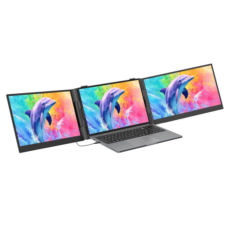 Monitor Portátil de Extensão de Ecrã Duplo Blackview DCM8 Pro 15,3 polegadas para Portáteis de 14-17,3 polegadas
