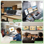 Monitor Portátil de Extensão de Ecrã Duplo Blackview DCM8 Pro 15,3 polegadas para Portáteis de 14-17,3 polegadas