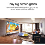 Projetor digital LED HD portátil J9 1920x1080P 15 ANSI para cinema em casa, versão básica, ficha EU, US, UK, AU