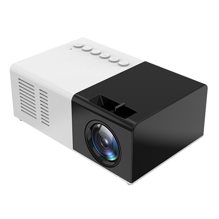 Projetor digital LED HD portátil J9 1920x1080P 15 ANSI para cinema em casa, versão básica, ficha EU, US, UK, AU