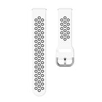 Para Samsung Galaxy Watch Active2 44mm Correia Substituta de Silicone Bicolor