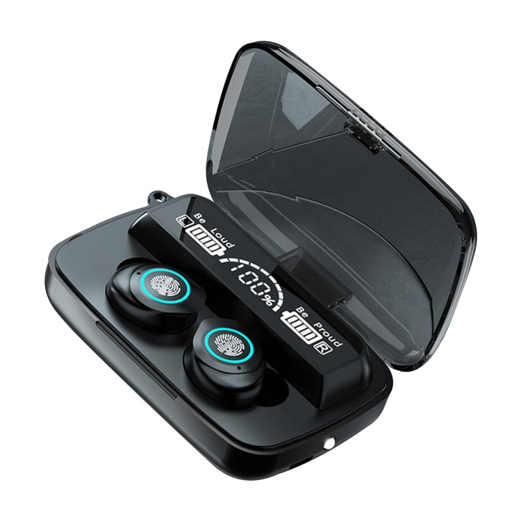 Auricular Bluetooth Wireless à Prova de Água com Ecrã LED e Toque M17, M17