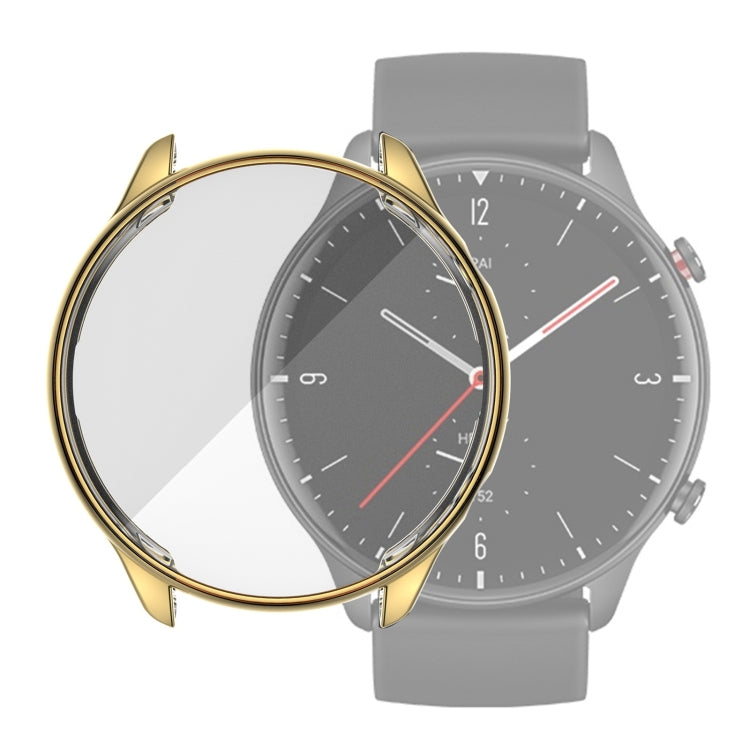 For Amazfit GTR 2 TPU Electroplating Protective Case Cover