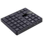 Teclado Digital Ultra-fino 533 com 35 Teclas e Carregamento Sem Fios 2.4G