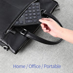 Teclado Digital Ultra-fino 533 com 35 Teclas e Carregamento Sem Fios 2.4G