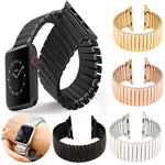Pulseira Elástica de Alumínio, Para Apple Watch Série 7 41mm / 6 & SE & 5 & 4 40mm / 3 & 2 & 1 38mm, Para Apple Watch Série 8&7 41mm / SE 2&6&SE&5&4 40mm / 3&2&1 38mm, Para Apple Watch Ultra 49mm / Série 8&7 45mm / SE 2&6&SE&5&4 44mm / 3&2&1 42mm