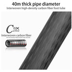 BEXIN ST424C Tripé Grande Fotográfico em Fibra de Carbono Resistente para Filmadora, Tubo Máximo: 40mm, ST424C