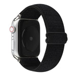 Correia de relógio em nylon de cor sólida para Apple Watch Series 6 & SE & 5 & 4 40mm / 3 & 2 & 1 38mm, para Apple Watch Series 7 41mm / 6 & SE & 5 & 4 40mm / 3 & 2 & 1 38mm