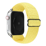 Solid Color Nylon Watchband For Apple Watch Series 6 & SE & 5 & 4 44mm / 3 & 2 & 1 42mm, For Apple Watch Series 7 45mm / 6 & SE & 5 & 4 44mm / 3 & 2 & 1 42mm