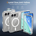 Scratch-proof Acrylic 2.0mm Crystal Magnetic Phone Case, For iPhone Duo