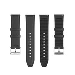 Correia de Substituição em Silicone e Pele 20mm para Samsung Galaxy Watch 3 41mm, Para Samsung Galaxy Watch 3 41mm