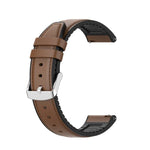 Correia de Substituição em Silicone e Pele 20mm para Samsung Galaxy Watch 3 41mm, Para Samsung Galaxy Watch 3 41mm