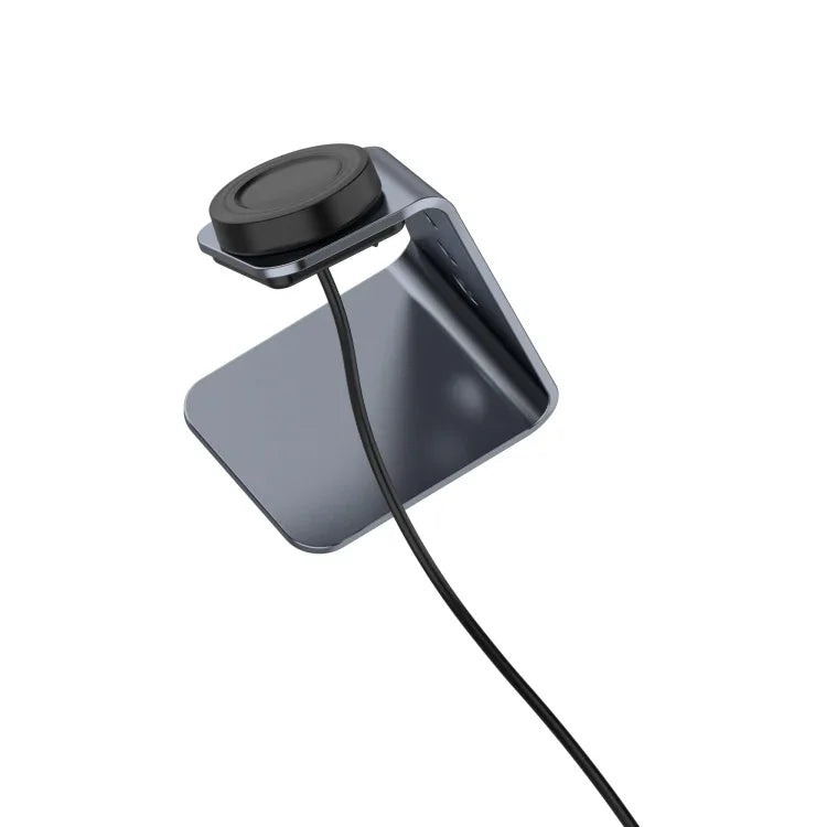 Suporte Universal Magnético para Carregador em Liga de Alumínio com Proteção de Chip para Samsung R500 / Galaxy Watch 3, Suporta Carregamento Rápido, Para Samsung R500