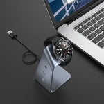 Suporte Universal Magnético para Carregador em Liga de Alumínio com Proteção de Chip para Samsung R500 / Galaxy Watch 3, Suporta Carregamento Rápido, Para Samsung R500