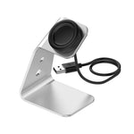 Suporte Universal Magnético para Carregador em Liga de Alumínio com Proteção de Chip para Samsung R500 / Galaxy Watch 3, Suporta Carregamento Rápido, Para Samsung R500