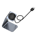 Suporte Universal Magnético para Carregador em Liga de Alumínio com Proteção de Chip para Samsung R800 / Galaxy Watch, Suporta Carregamento Rápido, Para Samsung R800
