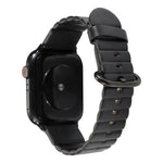 Pulseira de Substituição Loop Stripes com Fivela de Ferro, Para Apple Watch Series 7 41mm / & 6 & SE & 5 & 4 40mm, Para Apple Watch Series 7 45mm / & 6 & SE & 5 & 4 44mm