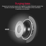 Coluna Bluetooth 4.2 de Madeira com Subwoofer D90 com Comando à Distância, Suporta Cartão TF & AUX 3,5mm Coaxial & Fibra Óptica & Disco U, Subwoofer D90+