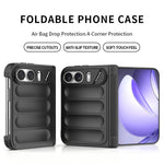 Magic Shield Camera Lens Holder Foldable PC Shockproof Phone Case, For iPhone Duo
