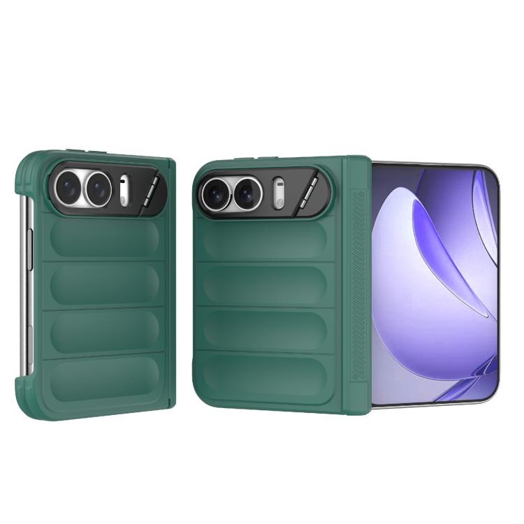 Magic Shield Camera Lens Holder Foldable PC Shockproof Phone Case, For iPhone Duo