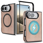 Folding Magnetic PU Phone Case, For iPhone Duo