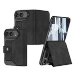 GKK Integrated Armor Flip Leather Case, For iPhone Duo