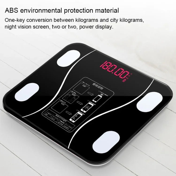 Household Smart Body Fat Electronic Weighing Scale, Battery Version, Battery Version