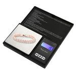 Balança Eletrónica Portátil de Alta Precisão para Joias de Ouro e Diamante MH-8015 (0,01g~100g), Sem Pilhas, MH-8015 100g