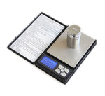 Balança Eletrónica de Alta Precisão para Joias de Ouro e Diamante em Forma de Caderno MH-1108 (0,01g~500g), Sem Pilhas, MH-1108 500g