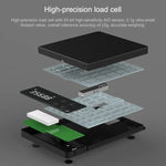 Balança Eletrónica Digital LCD de Alta Precisão para Cozinha Original Xiaomi Youpin DUKA ES1 3KG