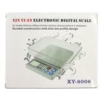 Balança Profissional Portátil Digital para Joias de Ouro XY-8006 600g x 0.01g com Ecrã LCD de 2.2 polegadas, XY-8006 600g x 0.01g