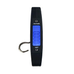 Balança Digital Portátil de Gancho para Bagagem A09 50kg x 10g com Ecrã LCD de 1.7 polegadas, Balança de Gancho
