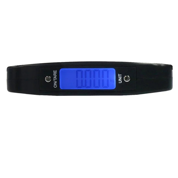Balança Digital Portátil de Gancho para Bagagem A09 50kg x 10g com Ecrã LCD de 1.7 polegadas, Balança de Gancho