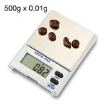 M-18 Dispositivo de Balança Digital Eletrónica de Alta Precisão para Joalharia 500g x 0,01g com Ecrã LCD de 1,5 polegadas, 500g/0,01g