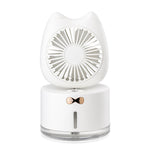 Humidificador de Spray Recarregável em Forma de Gato para Secretária Doméstica BD-MM1