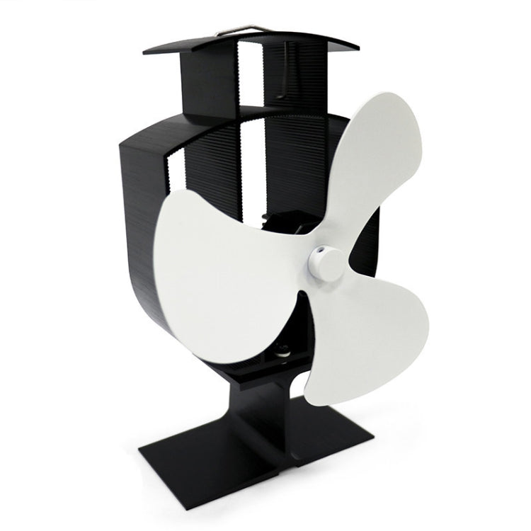 YL401 Ventoinha de Lareira a Calor com 3 Pás em Metal de Alta Temperatura, YL401 (Preto), YL401 (Bronze), YL401 (Dourado), YL401 (Prateado), YL401 (Branco)