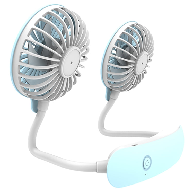 Ventoinha Mini Portátil de Pescoço Suspenso para Exterior F6 com Carregamento USB