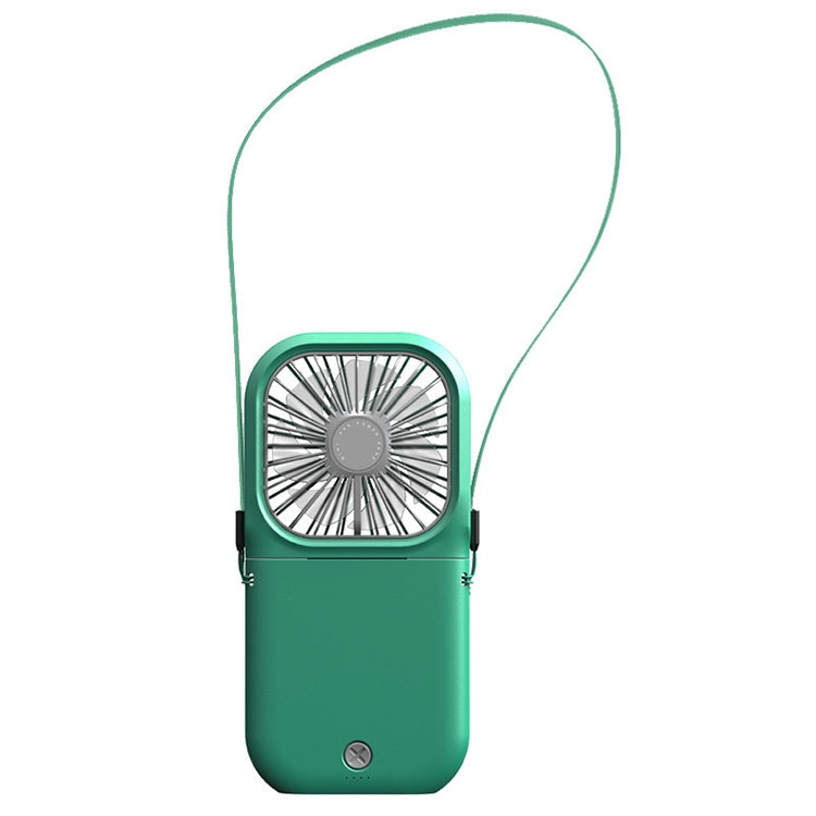 Ventoinha Portátil de Mão com Revestimento Electroplated F20, Ventoinha de Mesa Dobrável Silenciosa USB para Pescoço Suspenso, F20 (Rosa), F20 (Verde), F20 (Azul), F20 (Branco)