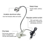 Lâmpada de Desinfeção UV com Clipe para Braço USB DC 5V, Lâmpada de Desinfeção UV com Clipe para Braço