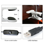Lâmpada de Desinfeção UV com Clipe para Braço USB DC 5V, Lâmpada de Desinfeção UV com Clipe para Braço