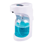 Dispensador automático de espuma de sabão de plástico de uso duplo para parede e secretária OH-Bubble