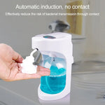 Dispensador automático de espuma de sabão de plástico de uso duplo para parede e secretária OH-Bubble