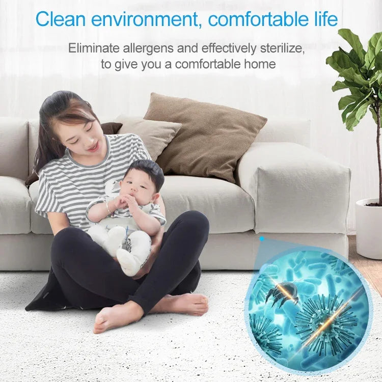 Lâmpada Portátil de Desinfeção UV de Quartzo com Ozono 110V 8W, Esterilizador UVC Anti-vírus, 110V 8W Ozono