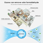Lâmpada Portátil de Desinfeção UV de Quartzo com Ozono 110V 8W, Esterilizador UVC Anti-vírus, 110V 8W Ozono