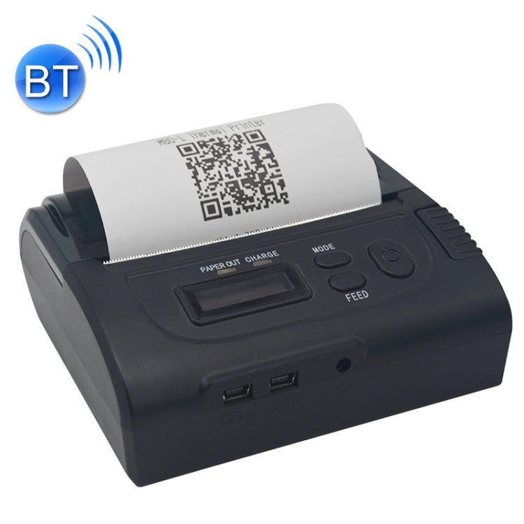 Impressora Térmica Portátil Bluetooth para Recibos POS-8002LD, POS-8002LD
