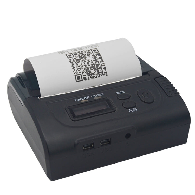 Impressora Térmica Portátil Bluetooth para Recibos POS-8002LD, POS-8002LD