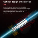 Kit de Bico de Extrusora Quente 24V 40W com Termistor de Temperatura e Tubo de Aquecimento para Impressora 3D Ender-3 da Creality