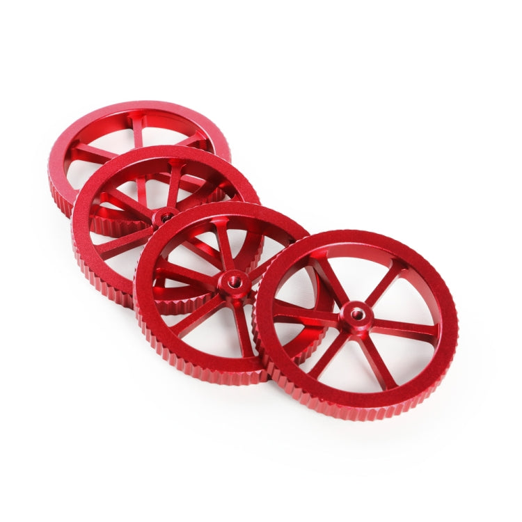Porca de Nivelamento Manual Vermelha em Metal para Impressora 3D Creality Ender-3 / Ender-3 Pro / Ender-3 V2 / CR-10 Pro V2