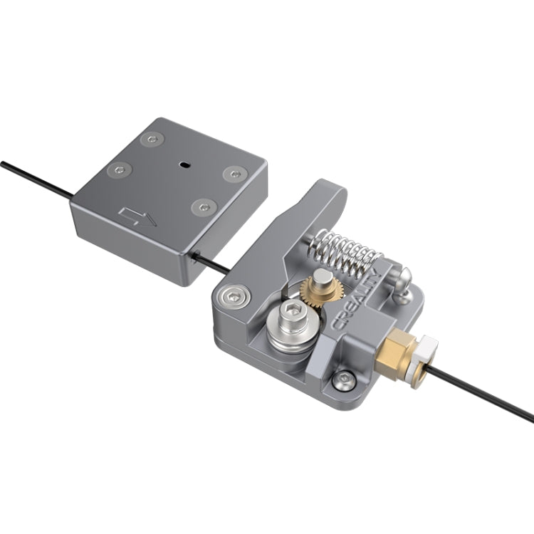 Kit Extrusora Bowden de Bloco Metálico Prateado Creality para Impressora 3D Ender-3 / Ender-3 Pro / Ender-3 V2 / CR-10 Pro V2